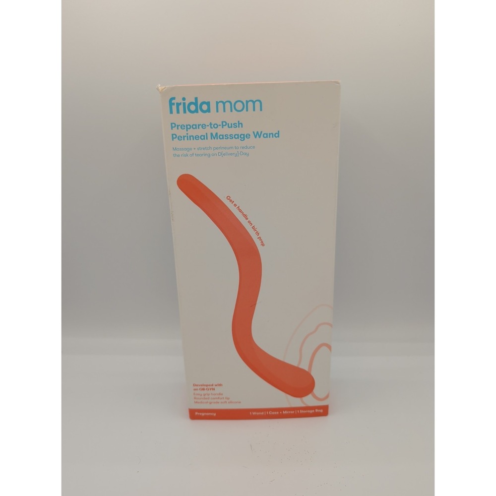 Frida Mom Prepare-to-Push Perineal Massage Wand Silicone Labor Prep